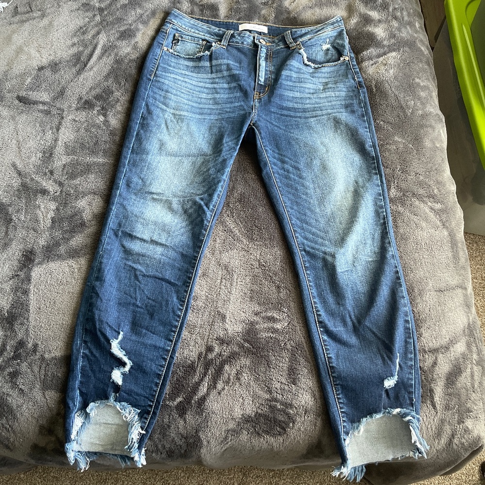 Kancan ankle distressed